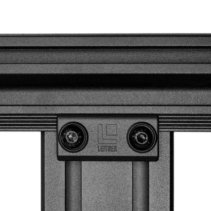 Leitner Designs ACS ROOF platform rack for Ford Bronco, low 4-inch profile side view