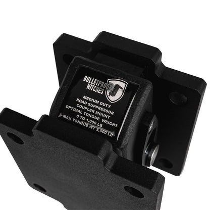 BulletProof Hitches Medium Duty Road Suppressor Flat Plate to Flat Plate Mount — image 1