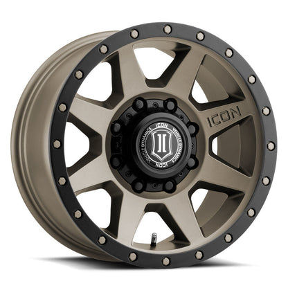 ICON Alloys Rebound HD 17x8.5 8x170 +6mm Bronze Wheel — image 1
