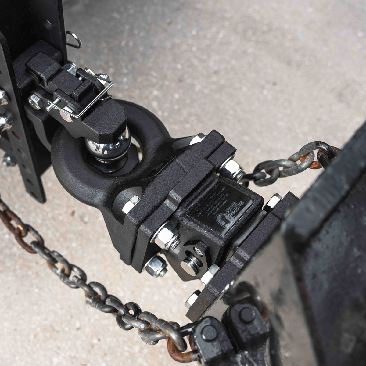 BulletProof Hitches Medium Duty Road Suppressor Flat Plate to Flat Plate Mount — image 4