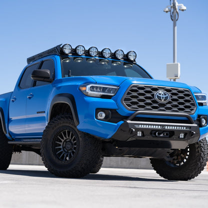 Rago Fabrication 2016-2023 Tacoma Winch Front Bumper with Top Hoop — image 4