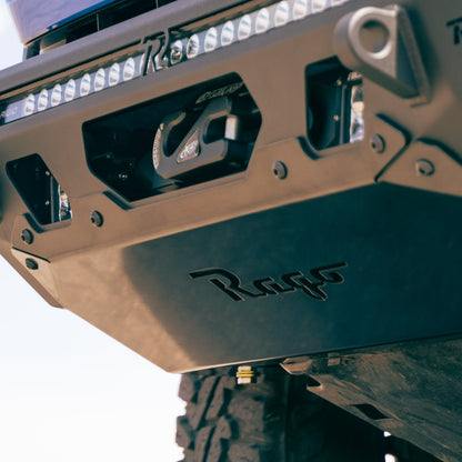 Rago Cutout on the 3rd Gen Tacoma Center Mount Front Bumper
