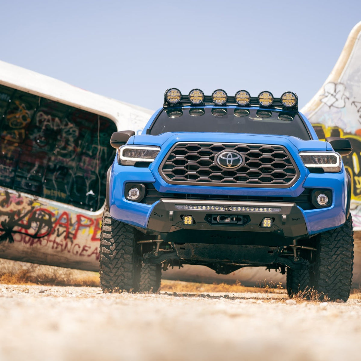 Skid Plate for 3rd Gen Tacoma Center Mount Front Bumper