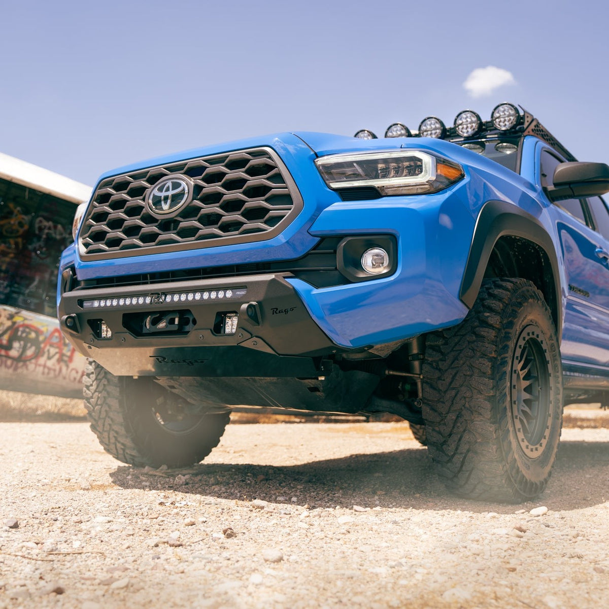 Low profile 3rd Gen Tacoma Center Mount Front Bumper