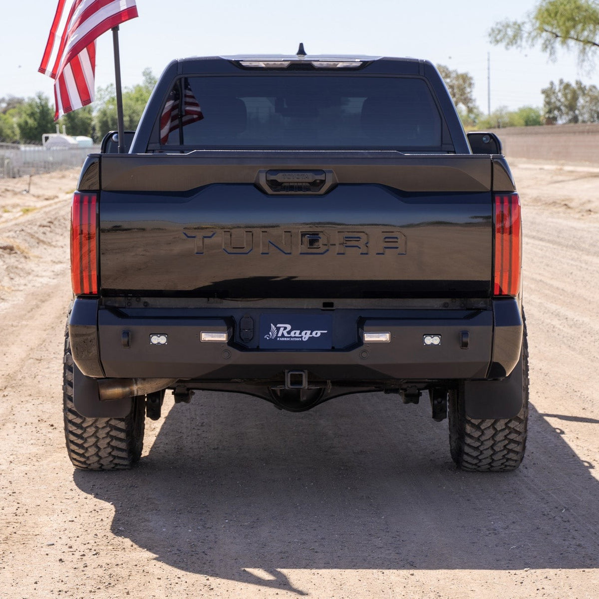 Rago Fabrication 2022+ Toyota Tundra Rear Bumper — image 6