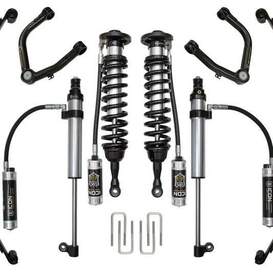ICON Stage 9 Suspension System with Tubular UCA for 2007-2021 Toyota Tundra 1-3" Lift — image 1