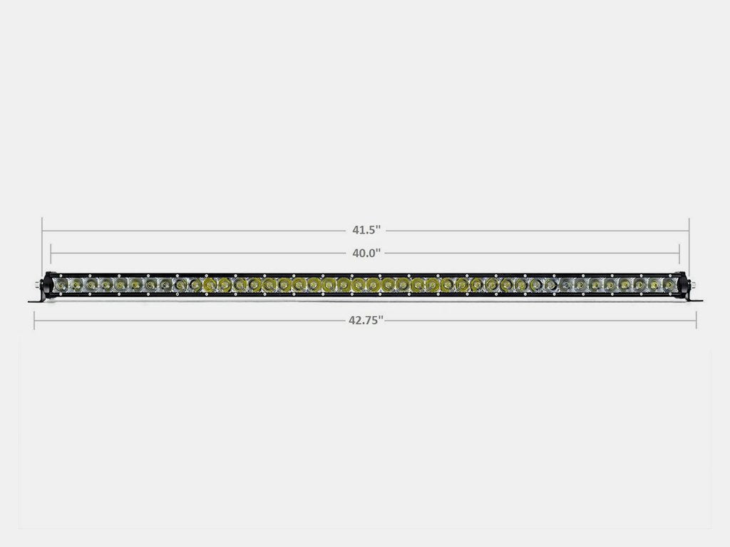 42" Slim Single Row LED Bar