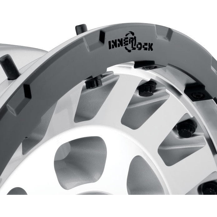 ICON Alloys Hammer PRO 17x8.5 6x5.5 0mm Silver Machined Wheel — image 2