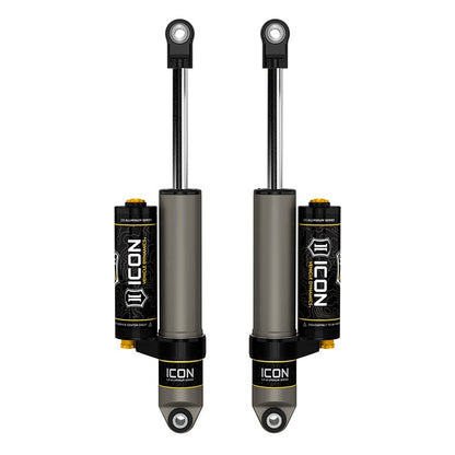ICON V.S. 2.5 Aluminum Rear Piggyback Shocks with CDCV for 2019-2026 Silverado 1500 / Sierra 1500 — image 1