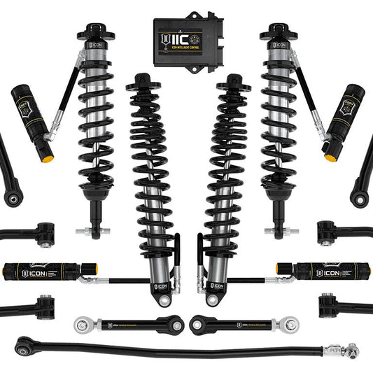 ICON Stage 8 Tubular 2021-2026 Ford Bronco Non-Sasquatch 3-4" Lift Suspension System — image 1
