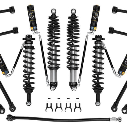 ICON Stage 7 CDXS Tubular 3-4" Lift Suspension System for 2021-2026 Ford Bronco Non-Sasquatch — image 1
