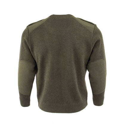 French Army OD Wool Commando Sweater | Unissued