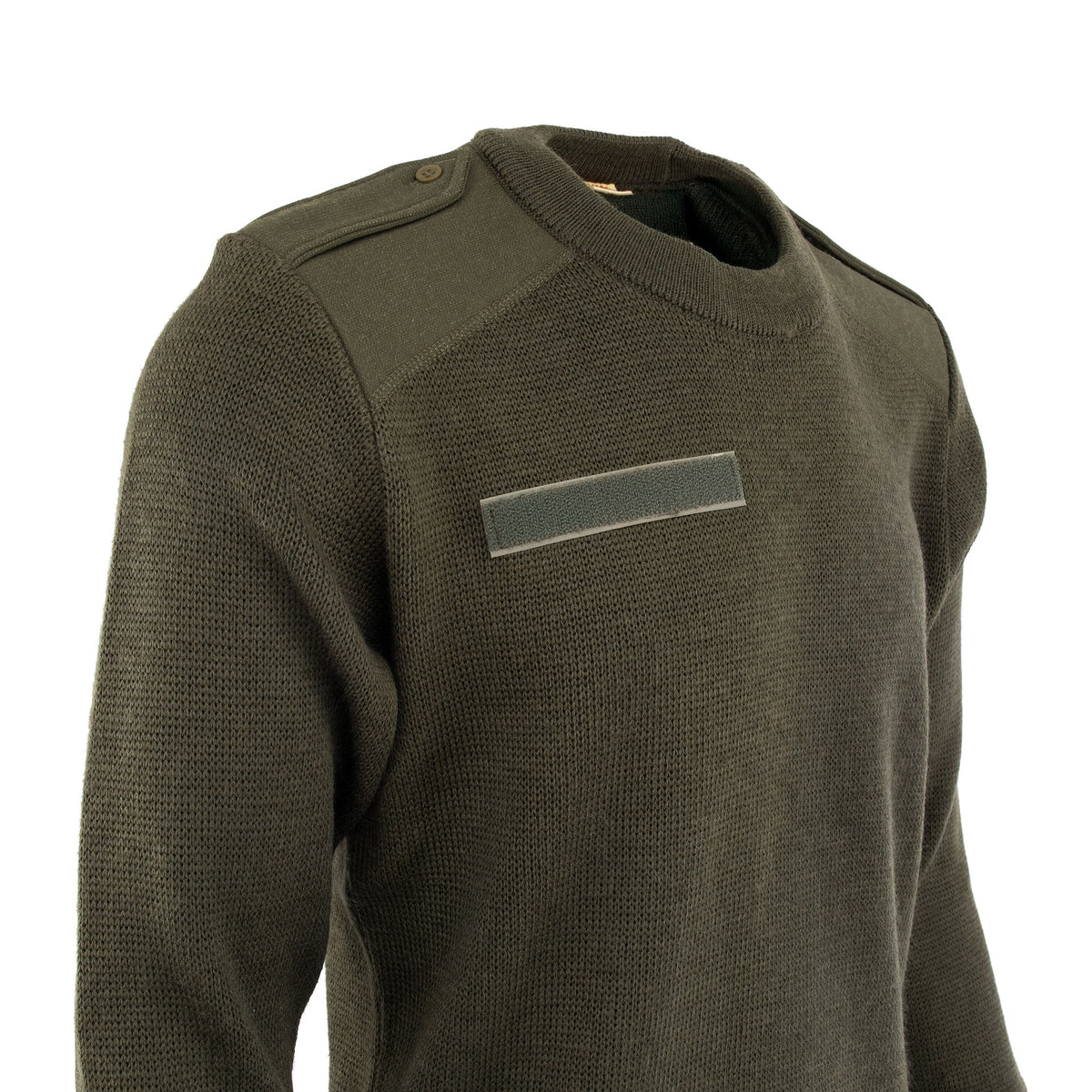 French Army OD Wool Commando Sweater | Unissued