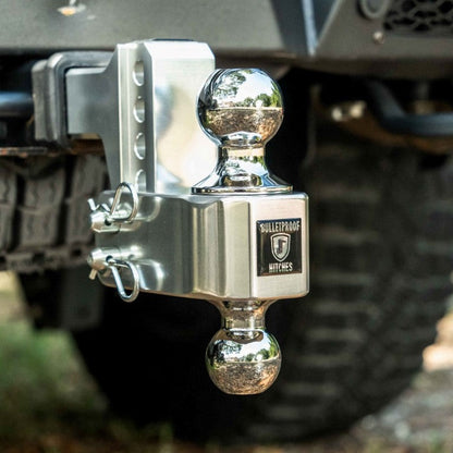 BulletProof Hitches 2.0 Aluminum Medium Duty 2-Inch Drop Rise Hitch — image 4