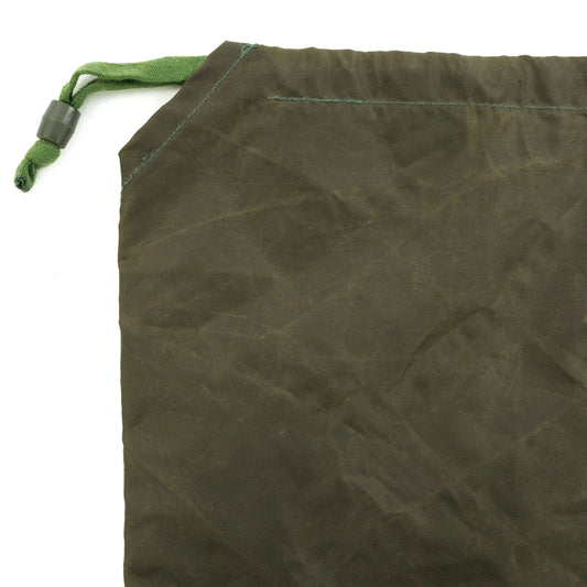 British OD Nylon Bag w/ Drawstrings | Small | Issued