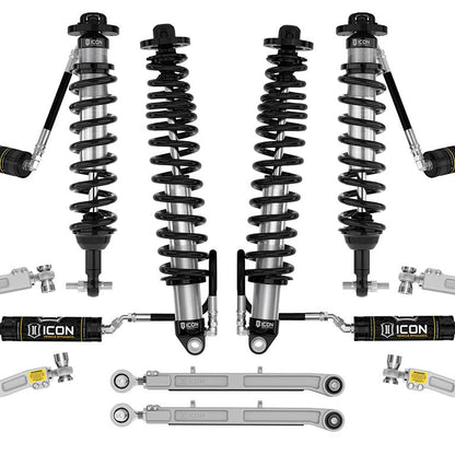 ICON Stage 5 Billet Suspension System for 2021-2026 Ford Bronco Non-Sasquatch 3-4" Lift Heavy Rate Rear Springs — image 1