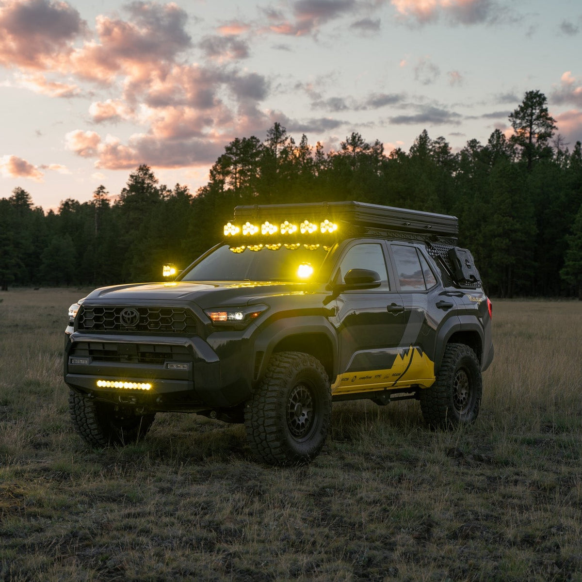 Rago Fabrication 2025+ Toyota 4Runner Roof Rack with Light Pocket — image 4