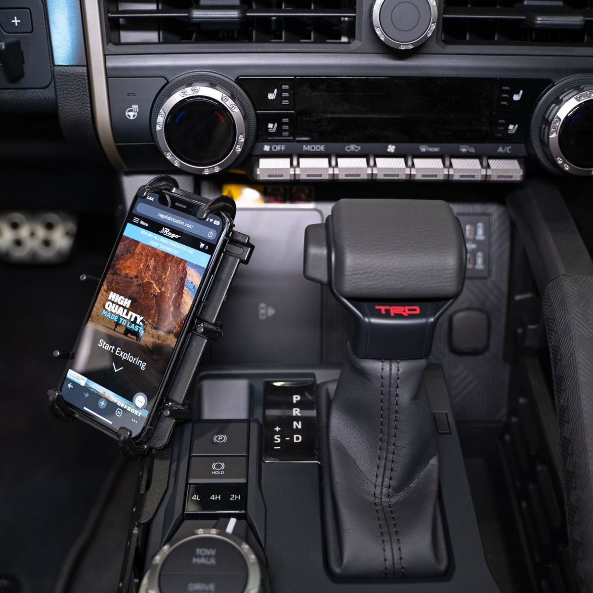 Rago Fabrication 6th Gen 4Runner Center Console MOLLE Panels — image 3