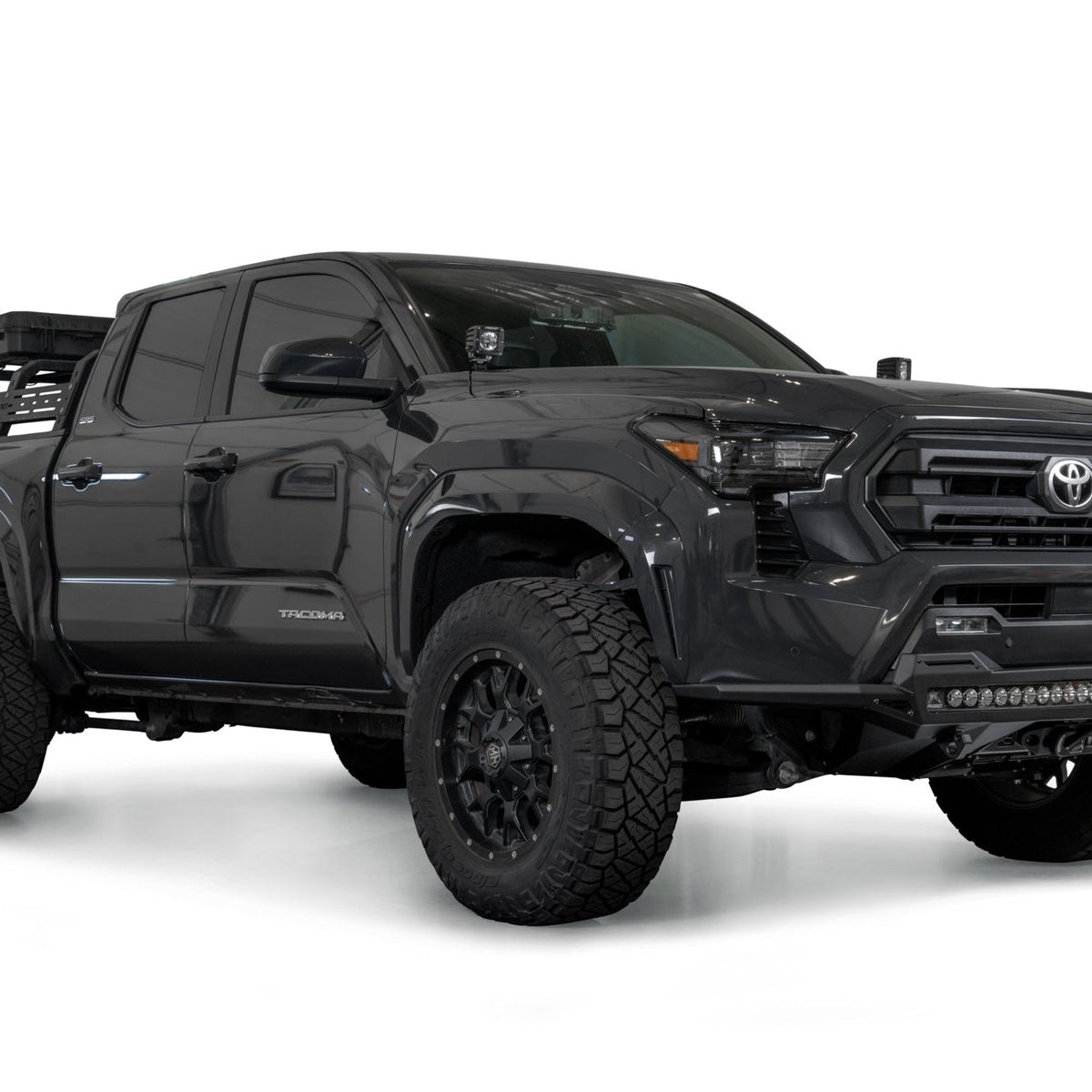 Stealth Fighter Winch Front Bumper for the 4th Gen Toyota Tacoma, full-width cut bumper