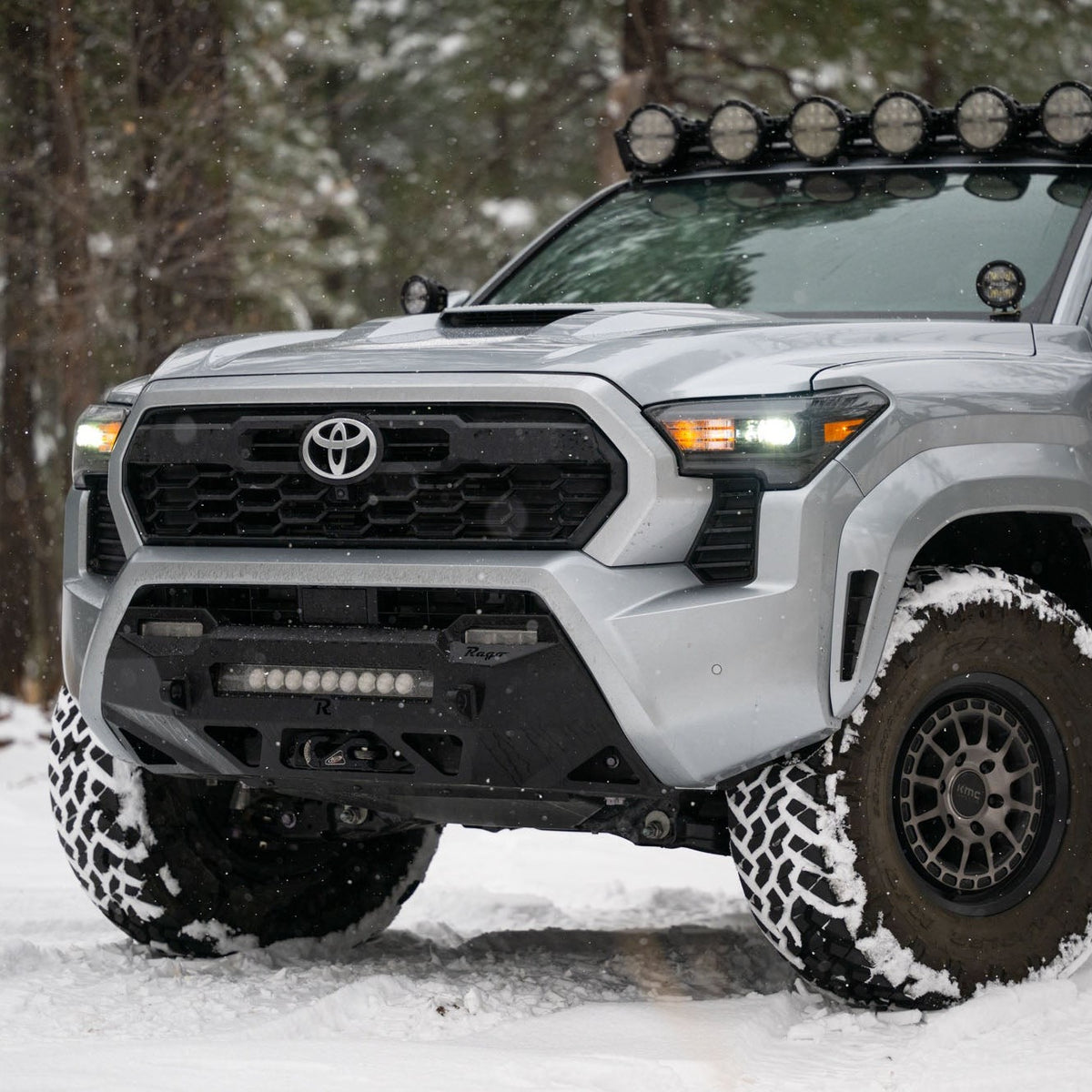 Rago Fabrication 2024+ Toyota Tacoma Center Mount Winch Front Bumper — image 2