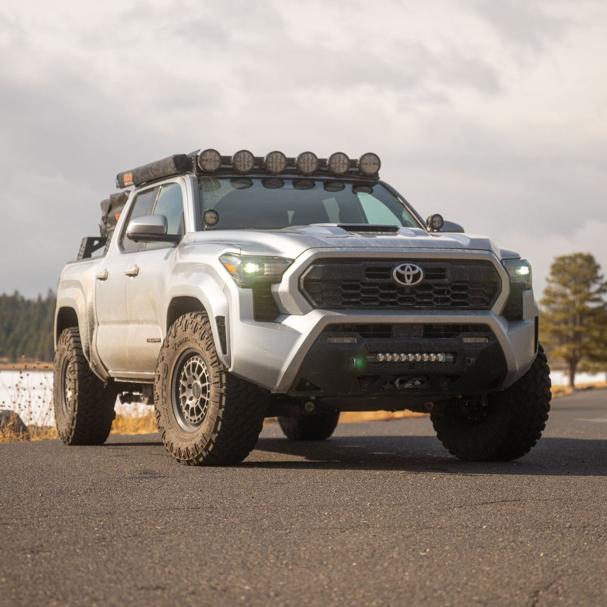 Rago Fabrication 2024+ Toyota Tacoma Center Mount Winch Front Bumper — image 5