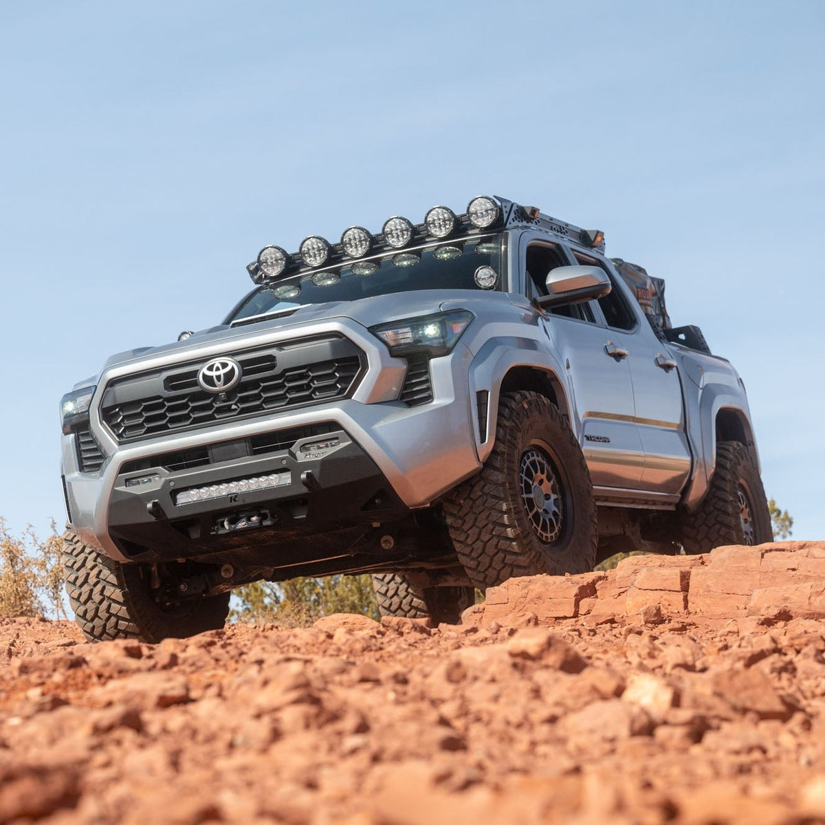 Rago Fabrication 2024+ Toyota Tacoma Center Mount Winch Front Bumper — image 3
