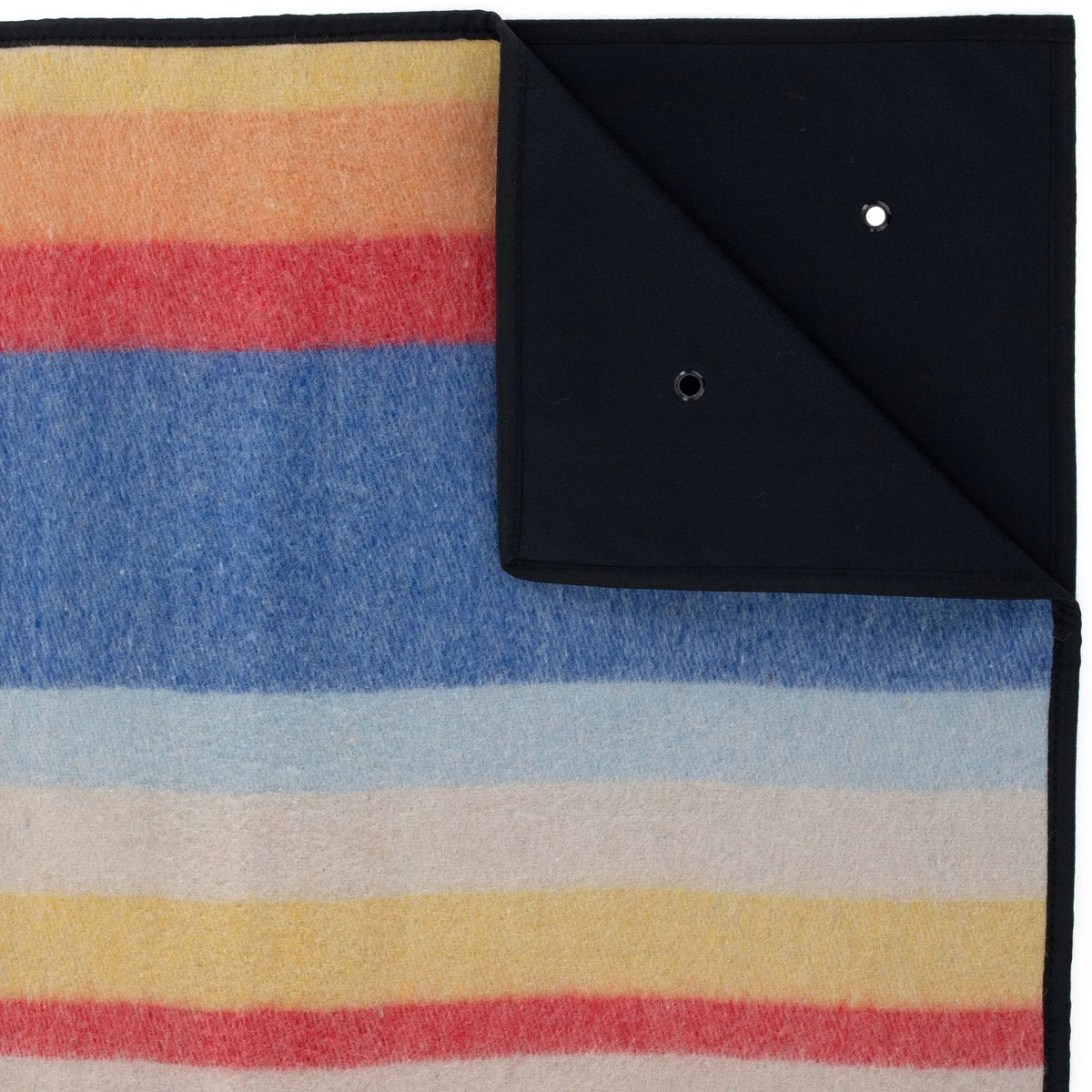 Classic Wool Picnic Blanket | Waterproof Backing
