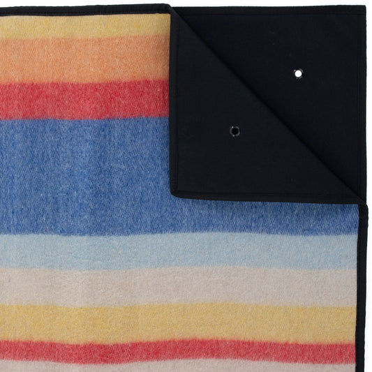 Classic Wool Picnic Blanket | Waterproof Backing