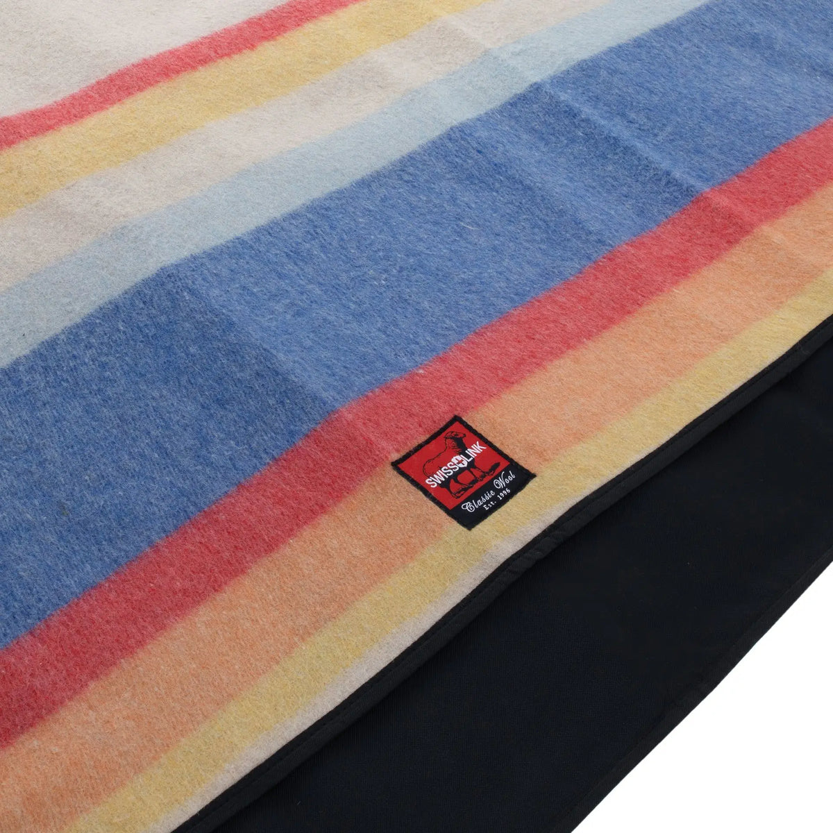 Classic Wool Picnic Blanket | Waterproof Backing