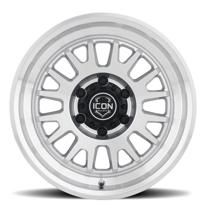 ICON Alloys Anza 17x8.5 6x135 +6mm Silver Machined Wheel — image 2