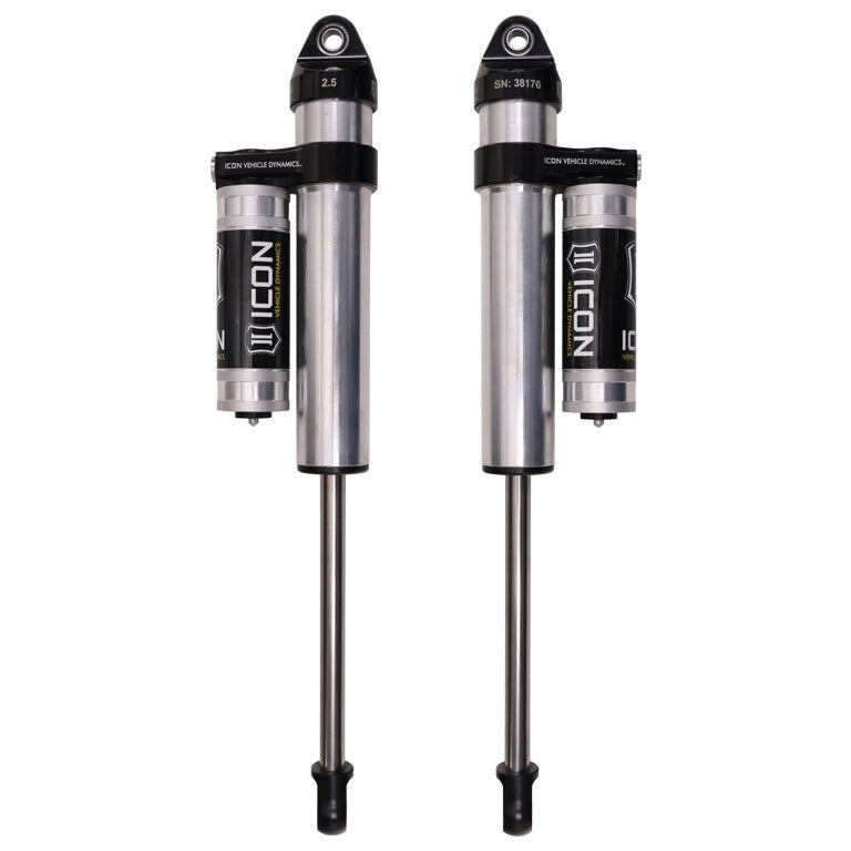 ICON V.S. 2.5 Series Front Secondary Piggyback Shocks for 2007-2021 Toyota Tundra 6" Lift, Pair — image 1
