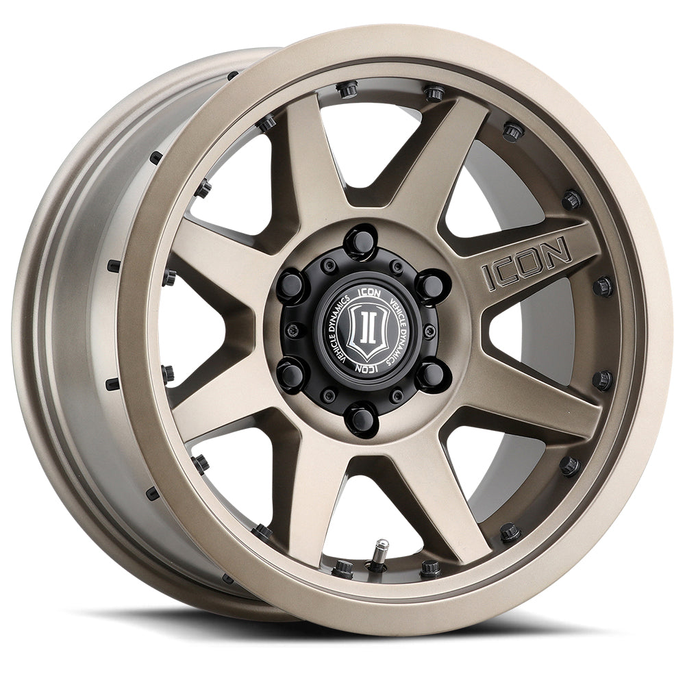 ICON Alloys Rebound Pro 17x8.5 5x150 +25mm Bronze Wheel — image 1