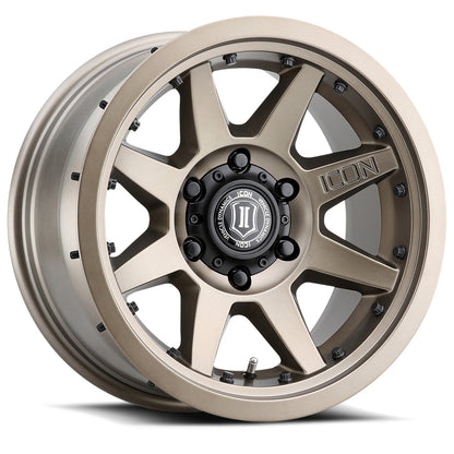 ICON Alloys Rebound Pro 17x8.5 5x150 +25mm Bronze Wheel — image 1