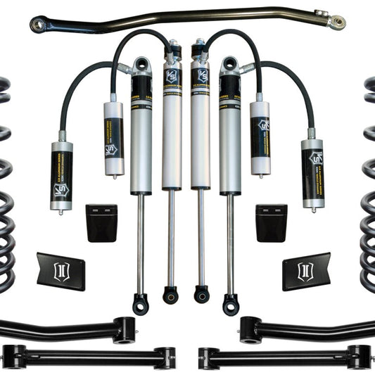 ICON Stage 3 Suspension System for 2003-2012 Ram 2500/3500 4WD 2.5 Inch Lift — image 1