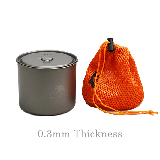 TOAKS LIGHT Titanium 550ml Pot without Handle — image 1