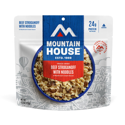 55149 Beef Stroganoff with Noodles Adventure Meal Pouch