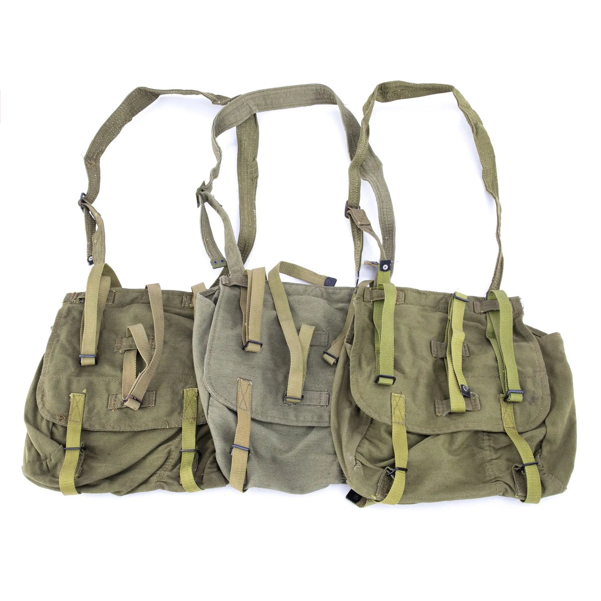 Czech Army Canvas Shoulder Bag | Assorted OD | Issued