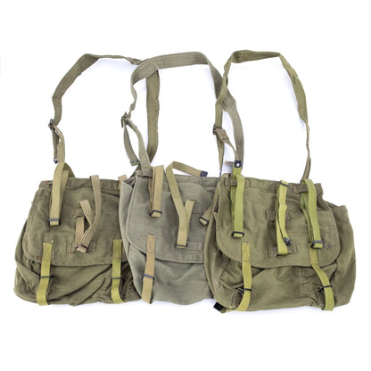 Czech Army Canvas Shoulder Bag | Assorted OD | Issued