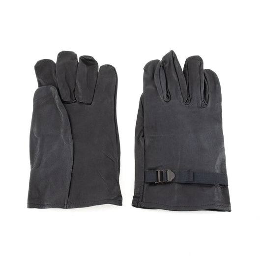 French Black Driving Leather Gloves | Unissued