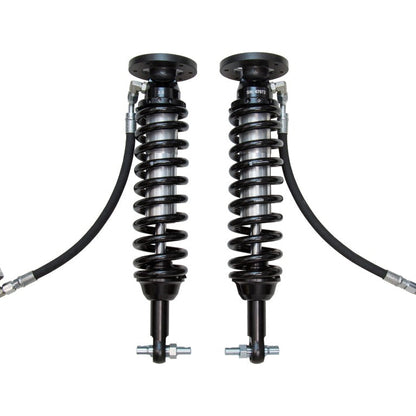 ICON 2015-2020 Ford F-150 4WD 2.5 VS Remote Reservoir CDCV Front Coilover Kit — image 1