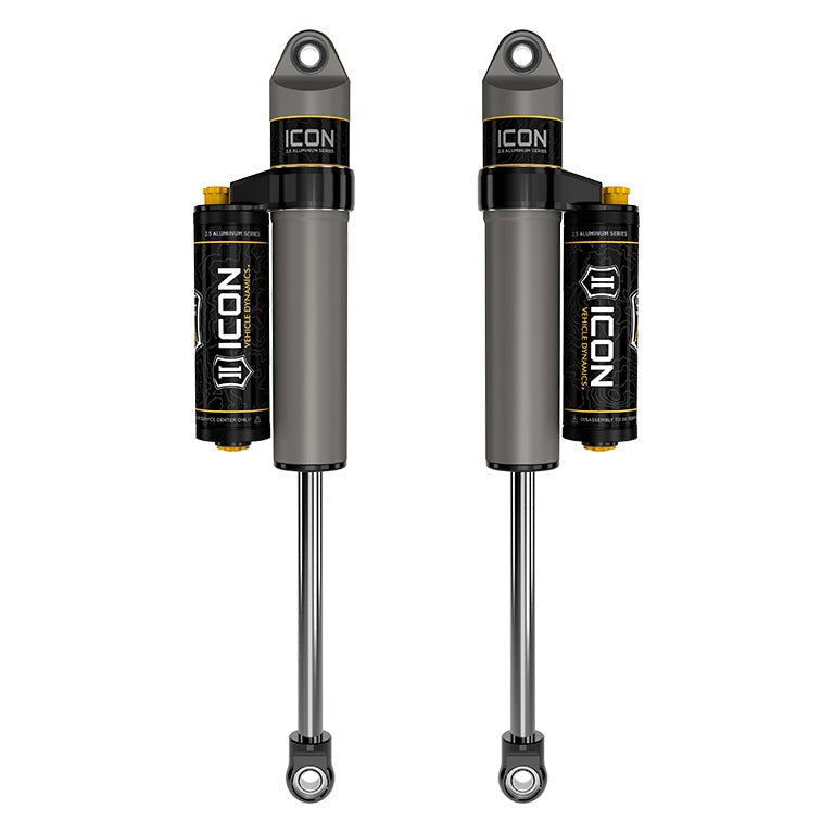 ICON V.S. 2.5 Aluminum Piggyback Rear Shocks for 2023-2026 GMC Canyon and Chevrolet Colorado — image 1