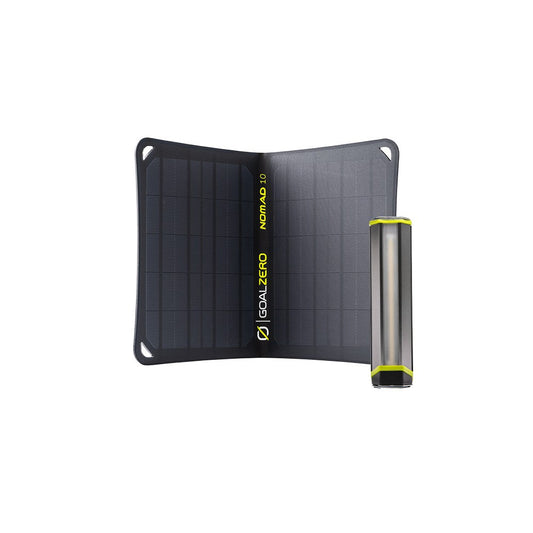 Goal Zero Nomad 10 Solar Panel and Torch 500 Multi-Purpose Light Kit — image 1