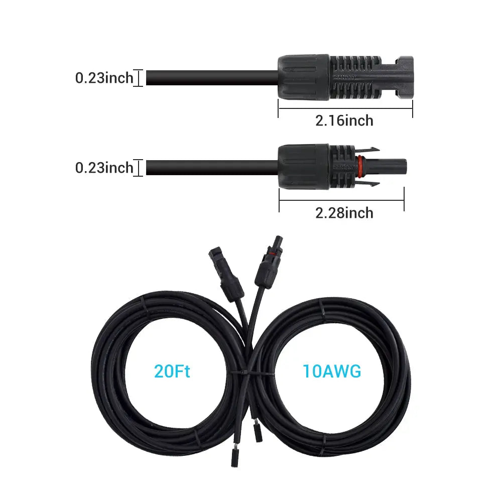 Solar Panel to Charge Controller Adaptor Kit Renogy
