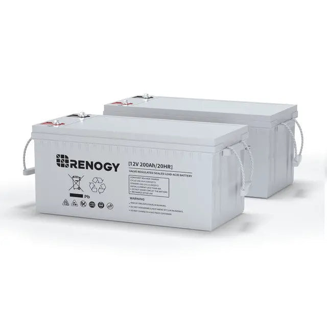 Deep Cycle AGM Battery 12 Volt 100Ah/200Ah Renogy