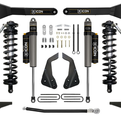 ICON Vehicle Dynamics 2005-2007 Ford F-250/F-350 4-5.5 Inch Lift Stage 4 Coilover Conversion with Radius Arm — image 1