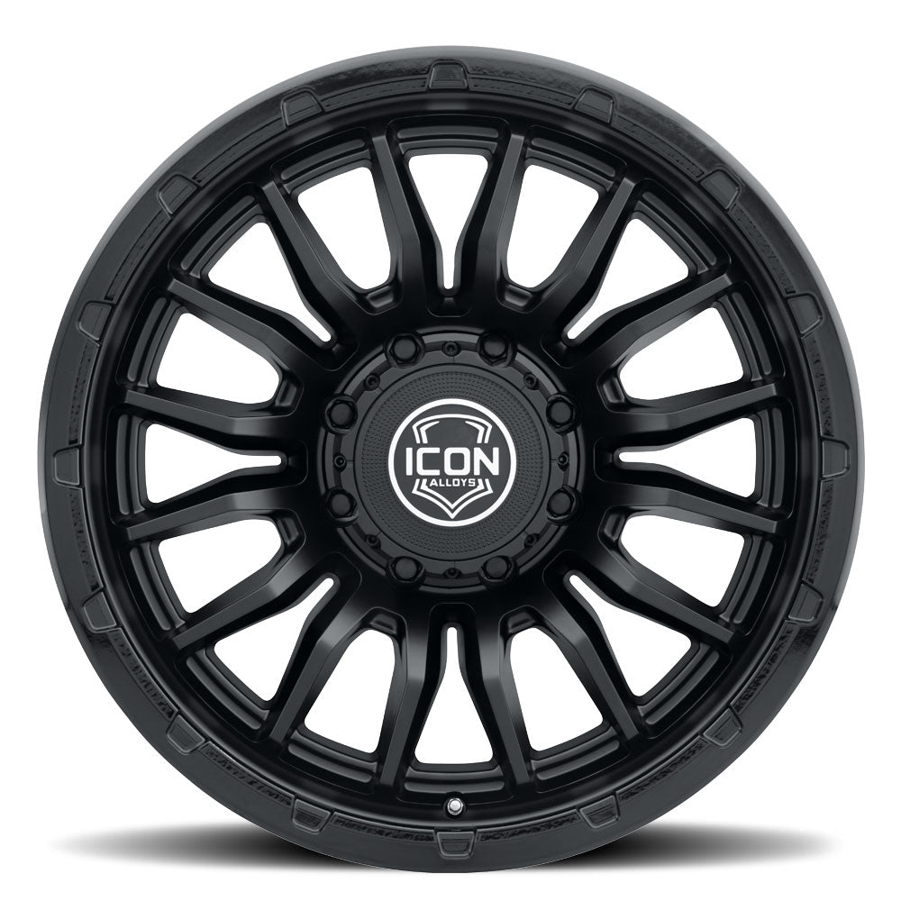 ICON Alloys Cajon 20x9 8x6.5 +12mm Double Black Wheel — image 2