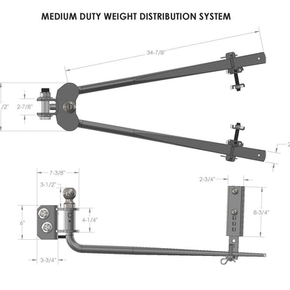 BulletProof Hitches Medium Duty Weight Distribution System — image 6