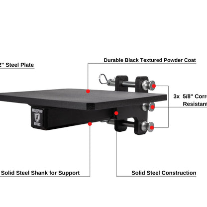 BulletProof Hitches Flat Plate Hitch Attachment — image 4