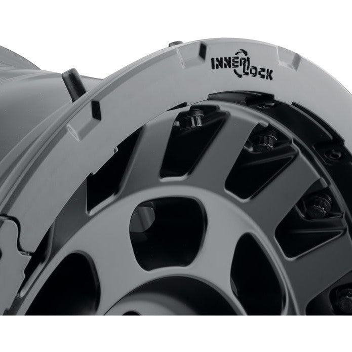 ICON Alloys Hammer PRO 17x8.5 5x150 +25mm Satin Black Wheel — image 2