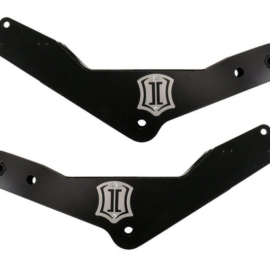 ICON Vehicle Dynamics 4-Link Frame Bracket Kit for 2011-2016 Ford F-250/F-350 Super Duty 4WD — image 1